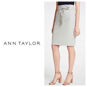 NWOT - Ann Taylor Tie Waist Pencil Skirt, 16